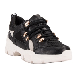 Baskets tendance VICES le noir 1