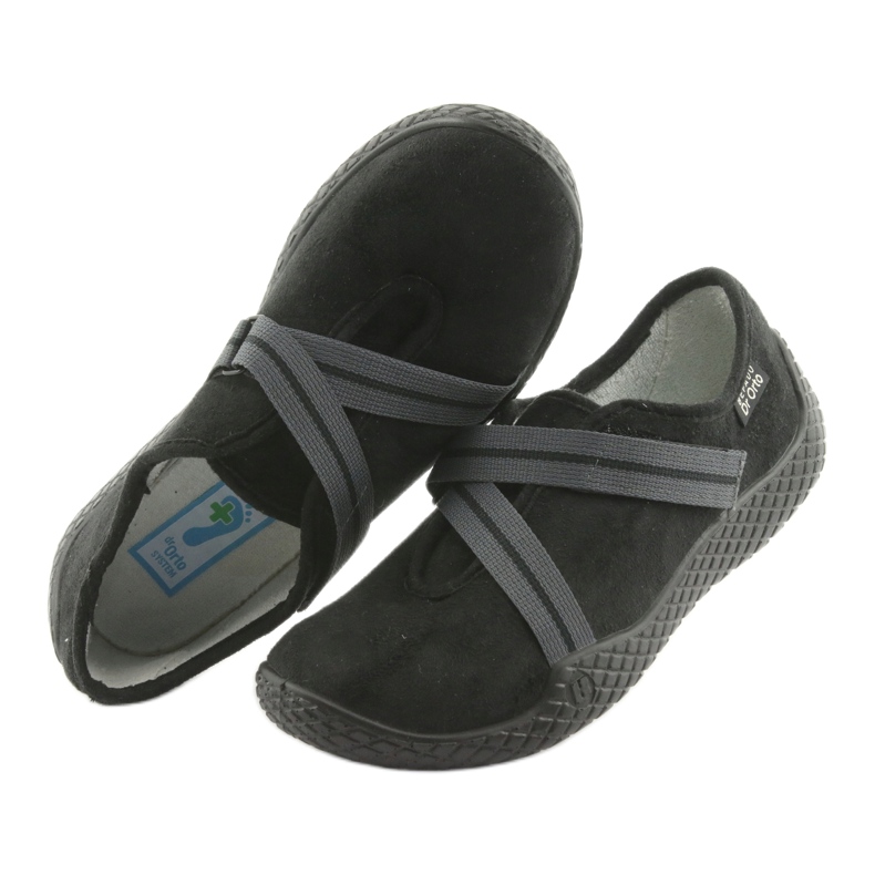 Dr.ORTO Befado Pantoufles pour femmes pu 434D014 noir le noir 4