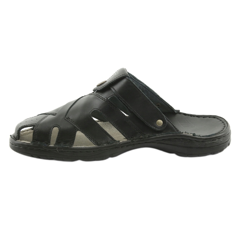 Naszbut 051 chaussons pour hommes noir 2
