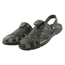 Naszbut 051 chaussons pour hommes noir 3