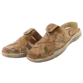 Chaussons pour hommes Naszbut 051 beige 3