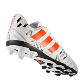 Chaussures de football Adidas Nemeziz Messi 17.4 FxG Jr S77200 blanche 2