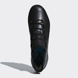 Adidas X 17.1 Fg M CP9162 chaussures de football noir noir 2