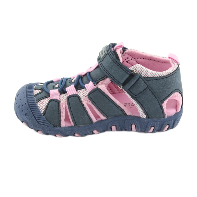 Sandales de sport American Club bleu rose 2