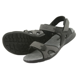 American Club Sandales de sport American HL09 noir / gris 4