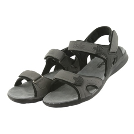 American Club Sandales de sport American HL09 noir / gris 3