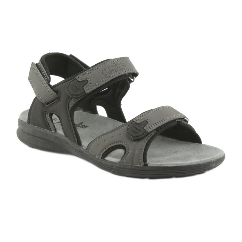 American Club Sandales de sport American HL09 noir / gris 1