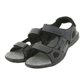 American Club sandales de sport américaines HL06 noir bleu marine 3