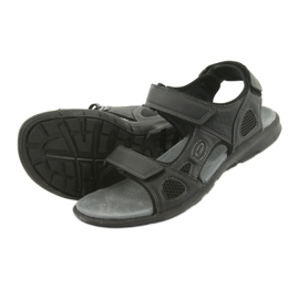 American Club Sandales de sport américaines HL06 noires le noir 4