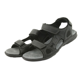 American Club Sandales de sport américaines HL06 noires le noir 3