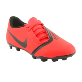 Nike Phantom Venom Club Fg Jr AO0396-600 chaussures de football rouge 1