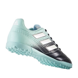 Chaussures de football Adidas Ace 17.4 Tf Jr S77121 multicolore bleu 1