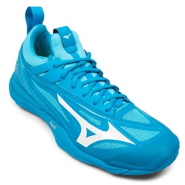 Chaussures de handball Mizuno Wave Mirage 2.1 M X1GA185098 bleu bleu 1