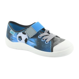 Chaussures pour enfants Befado ball 251Y120 bleu gris bleu marine 1