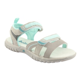 American Club American Sandals Sports Sports HL14 Gray / Green gris 1