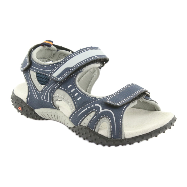 Sandales garçon American Club RL18 bleu marine gris 1