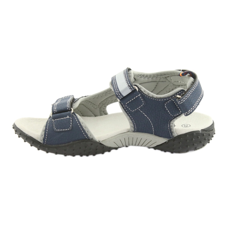 Sandales garçon American Club RL18 bleu marine gris 2