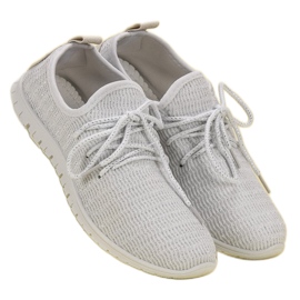 SHELOVET Chaussures textiles blanches 2