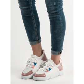 Renda Chaussures de sport à enfiler blanche 2