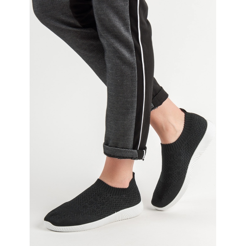 SHELOVET Chaussures de sport textiles noir 2