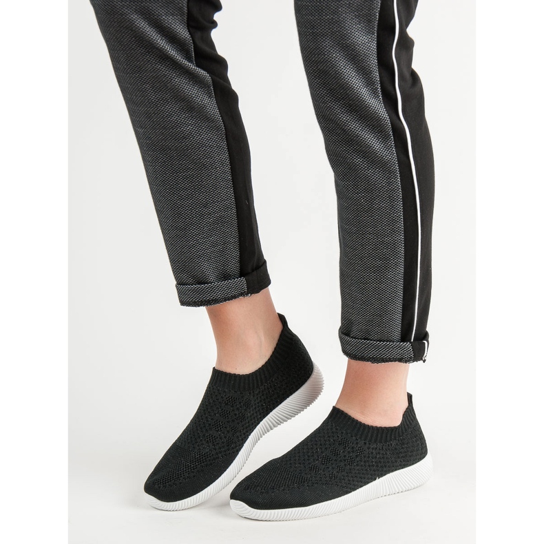 SHELOVET Chaussures de sport textiles le noir 1