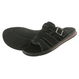 American Club American Men's Flip Flops Lightweight Podka06 Black noir 4