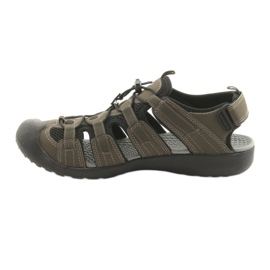 American Club Sandales de sport américaines HL02 kaki noir multicolore vert 2