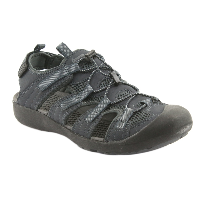 American Club Sandales de sport American HL02 bleu marine 1