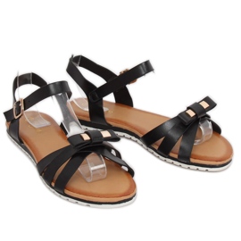Sandales femme noires G210 Noir le noir 2