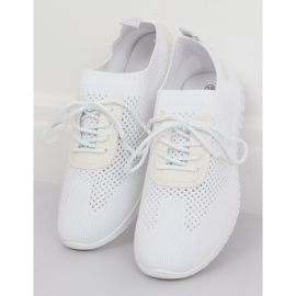 Chaussures de sport blanches B111-12 Blanc 1