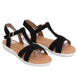 Sandales femme noires X567 Noir le noir 1