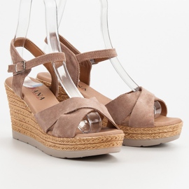 SHELOVET Sandales beiges 1