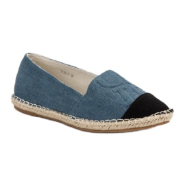 Espadrilles en jean VICES bleu 3