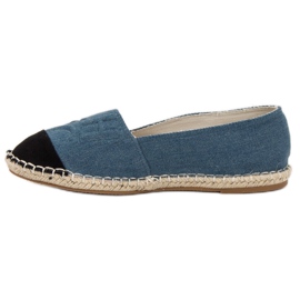 Espadrilles en jean VICES bleu 4