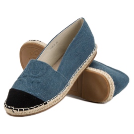Espadrilles en jean VICES bleu 5