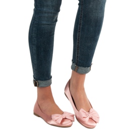 BELLAMILA Ballerines en satin rose 1 BELLAMILA Ballerines en satin rose 1