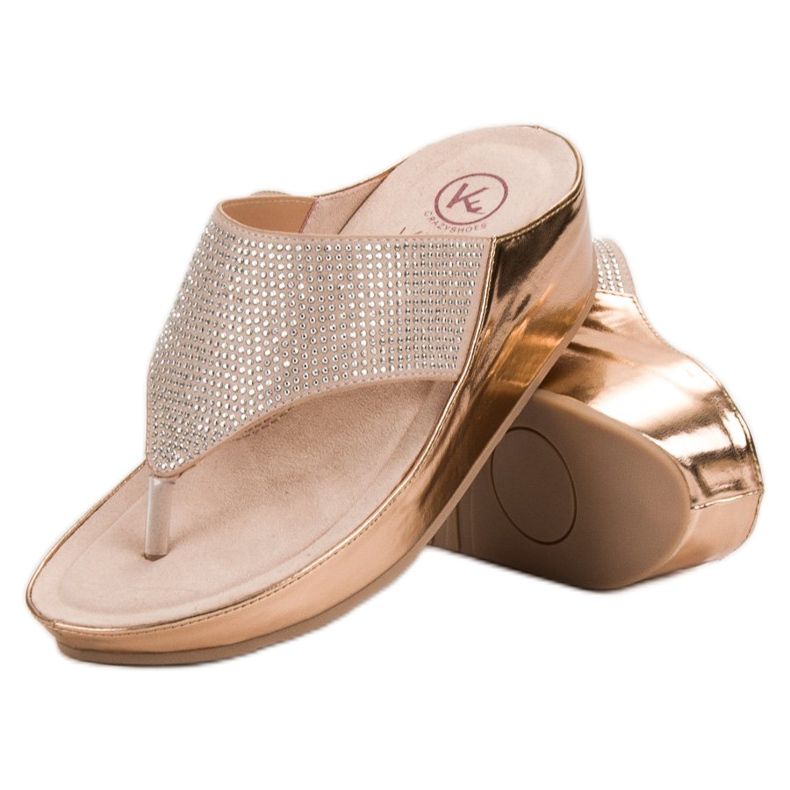 Kylie Sandales compensées jaune multicolore 2 Kylie Sandales compensées jaune multicolore 2