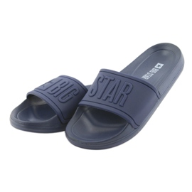 Chaussons Big Star profilés 374155 bleu marine 3
