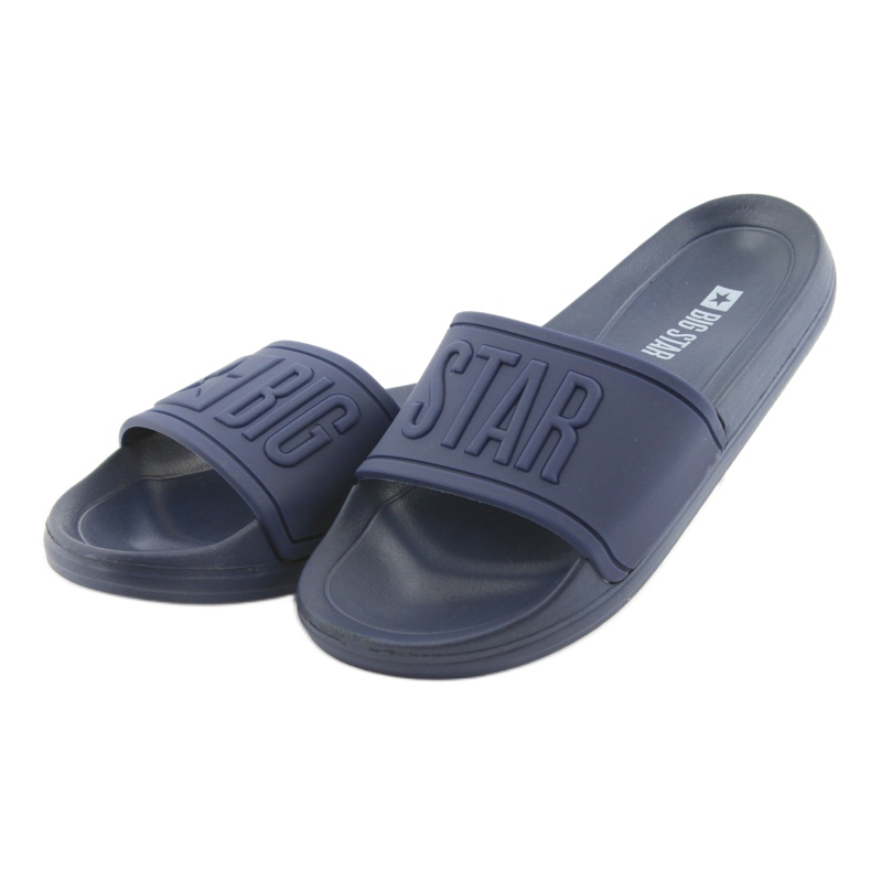 Chaussons Big Star profilés 374155 bleu marine 3