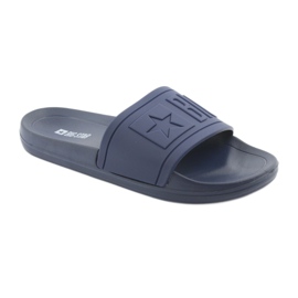 Chaussons Big Star profilés 174688 bleu marine 1