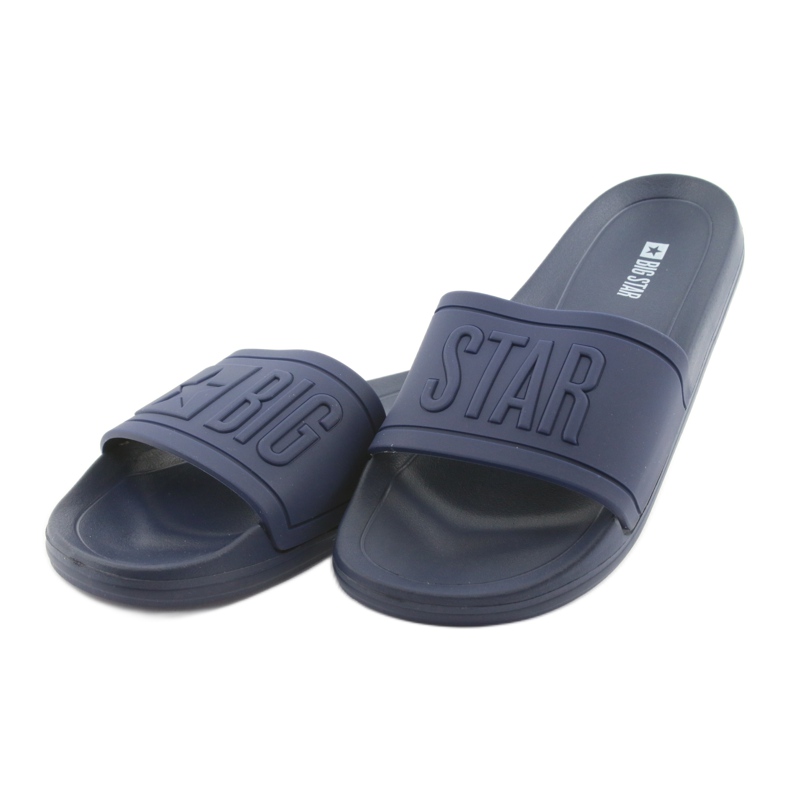 Chaussons Big Star profilés 174688 bleu marine 3
