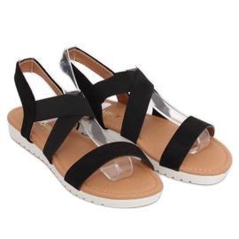 Sandales femme noires X565 Noir le noir 1