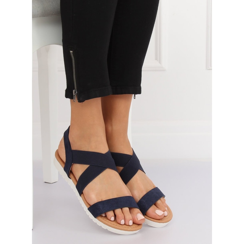 Sandales femme bleu marine X565 Navy 2