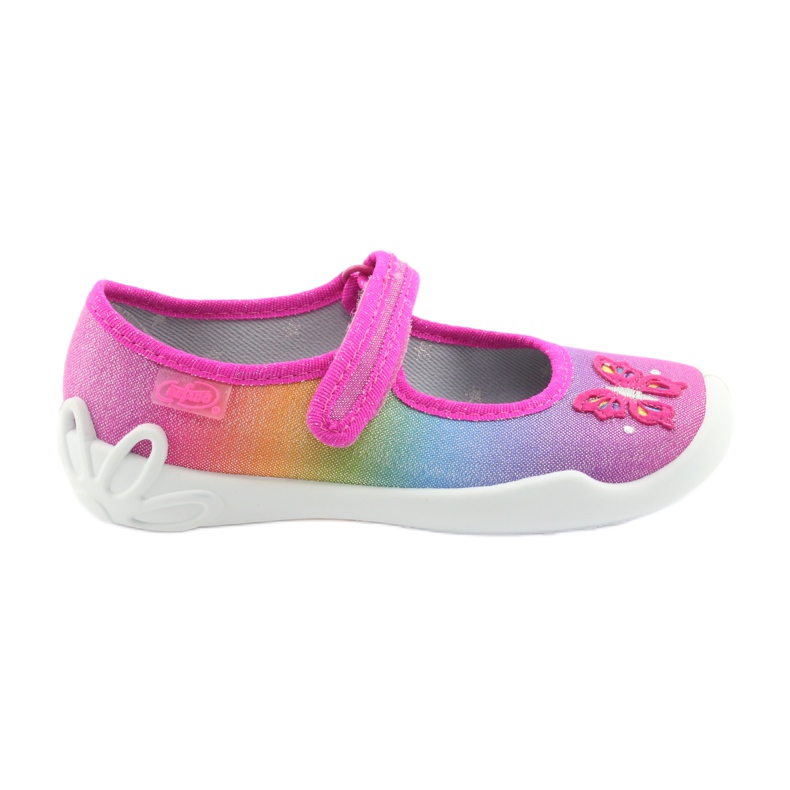 Chaussures enfant Befado 114X335 multicolore rose 1