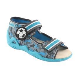 Chaussures enfant Befado jaune 350P001 bleu gris 1