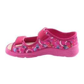 Chaussures enfant Befado 869X132 bleu jaune rose 2