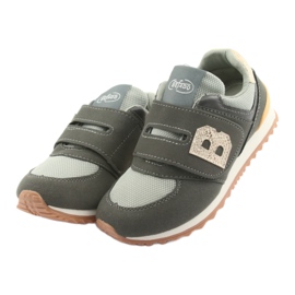Chaussures pour enfants Befado jusqu'à 23 cm 516Y040 gris jaune 3 Chaussures pour enfants Befado jusqu'à 23 cm 516Y040 gris jaune 3