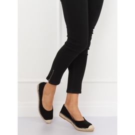 Espadrilles ballerines noires N-2980 Noir le noir 1