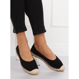Espadrilles ballerines noires N-2980 Noir le noir 2