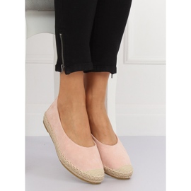 Espadrilles ballerines roses N-2980 Rose 1